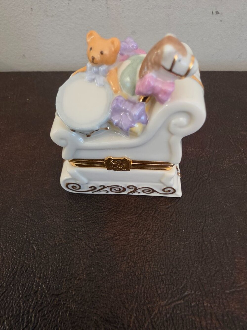 Lenox Treasures "Sleigh Treasure Box" i